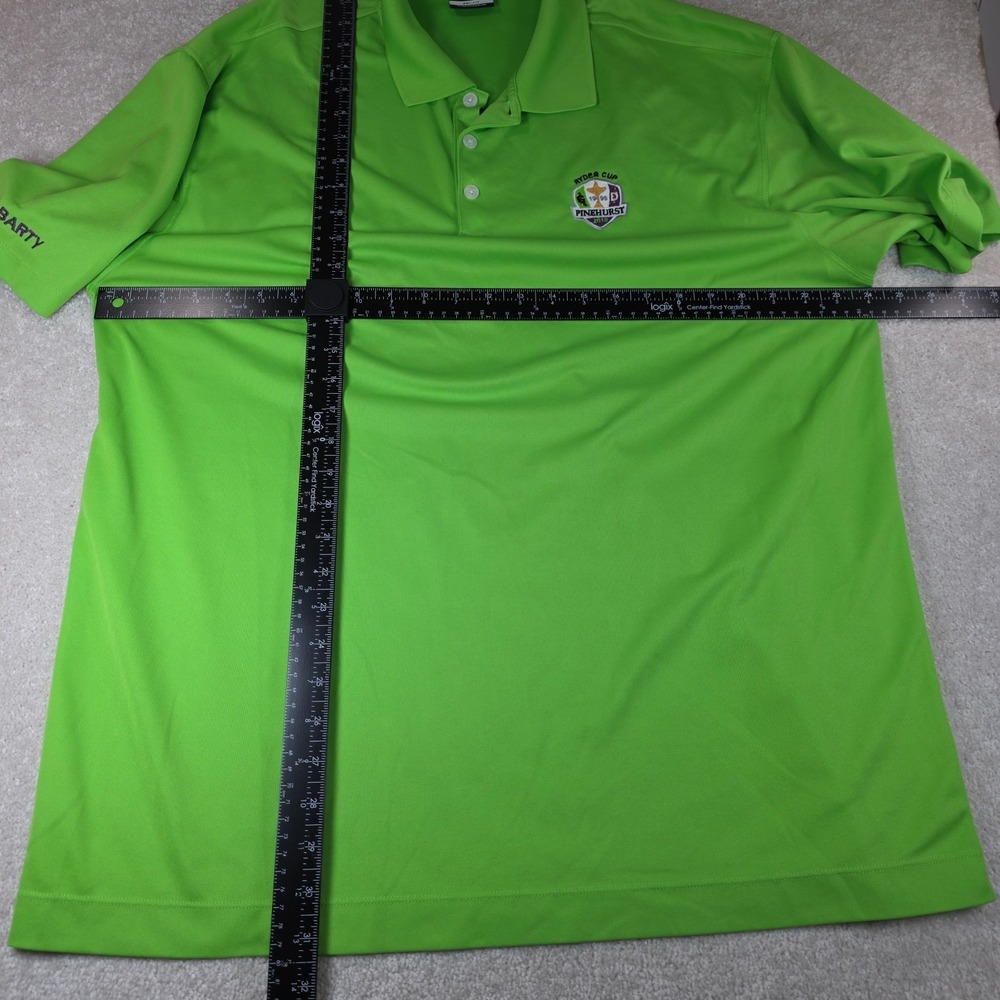 Nike Dri-Fit Golf Polo Shirt Mens XL Green 2018 Pinehurst Ryder Cup Embroidered - Picture 7 of 11